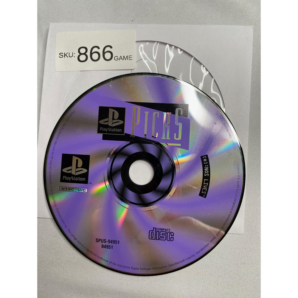PlayStation Picks (e):NOS LIVES Demo Disc PS1